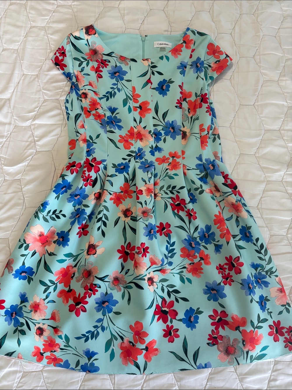 Calvin Klein Floral Mini Dress